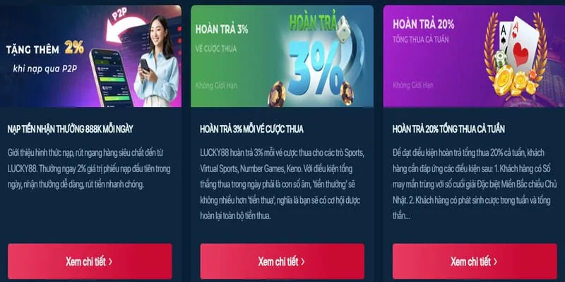 Giao diện ứng dụng Vina58 trên điện thoại